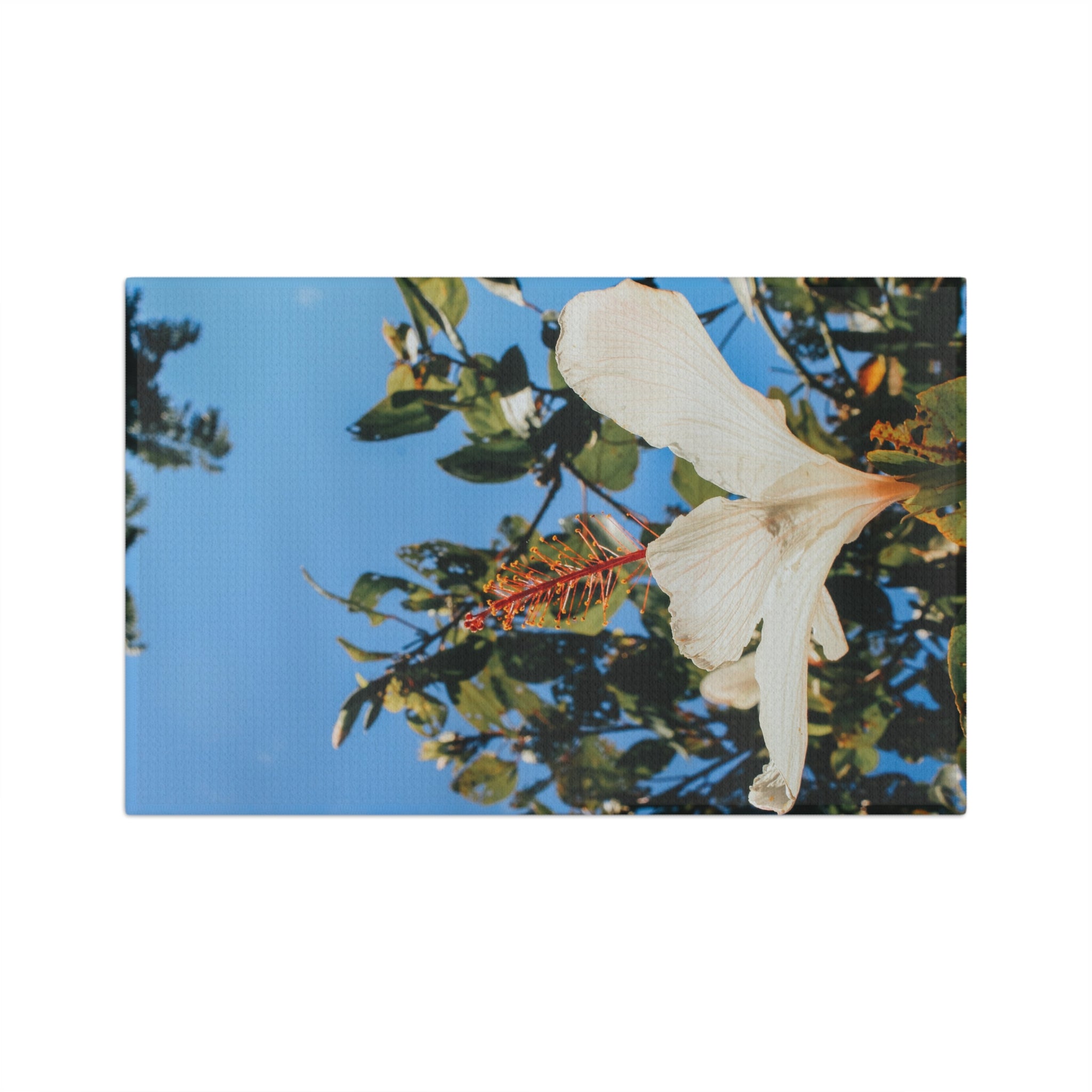 Pua Ke’oke’o Microfiber Tea Towel